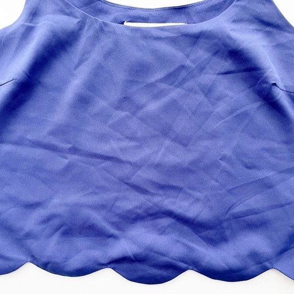 SCALLOP Crop Cami - Picture 4 of 6